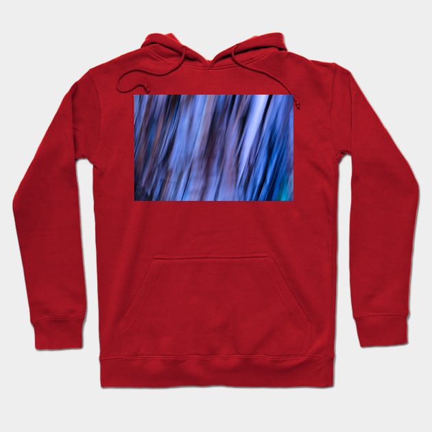 Blue Abstract #1 Hoodie by thadz